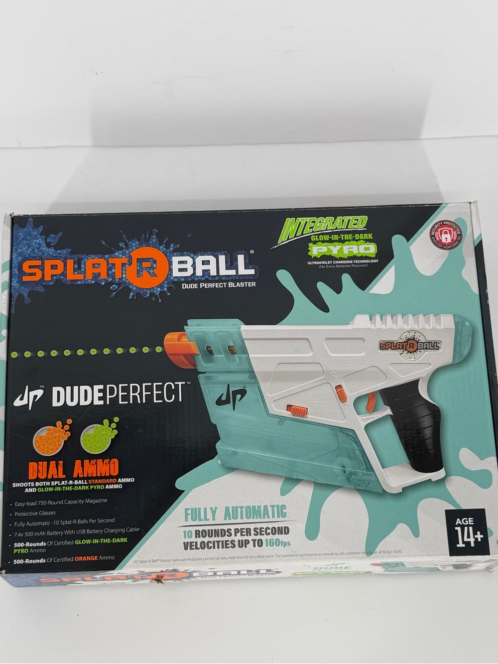 Splat-R-Ball Dude Perfect Blaster Kit New NIB